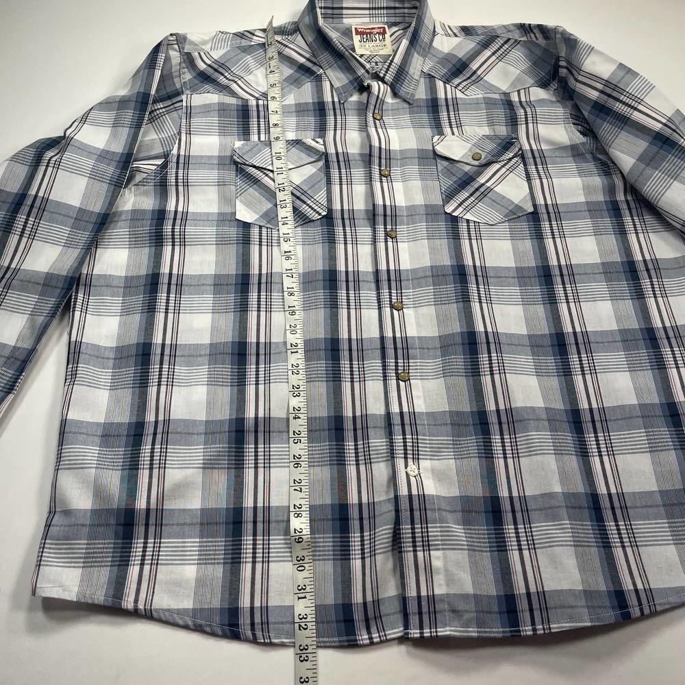 Wrangler, Long-sleeve Shirt, Men's 3XL, In great Condition - Picture 4 of 6